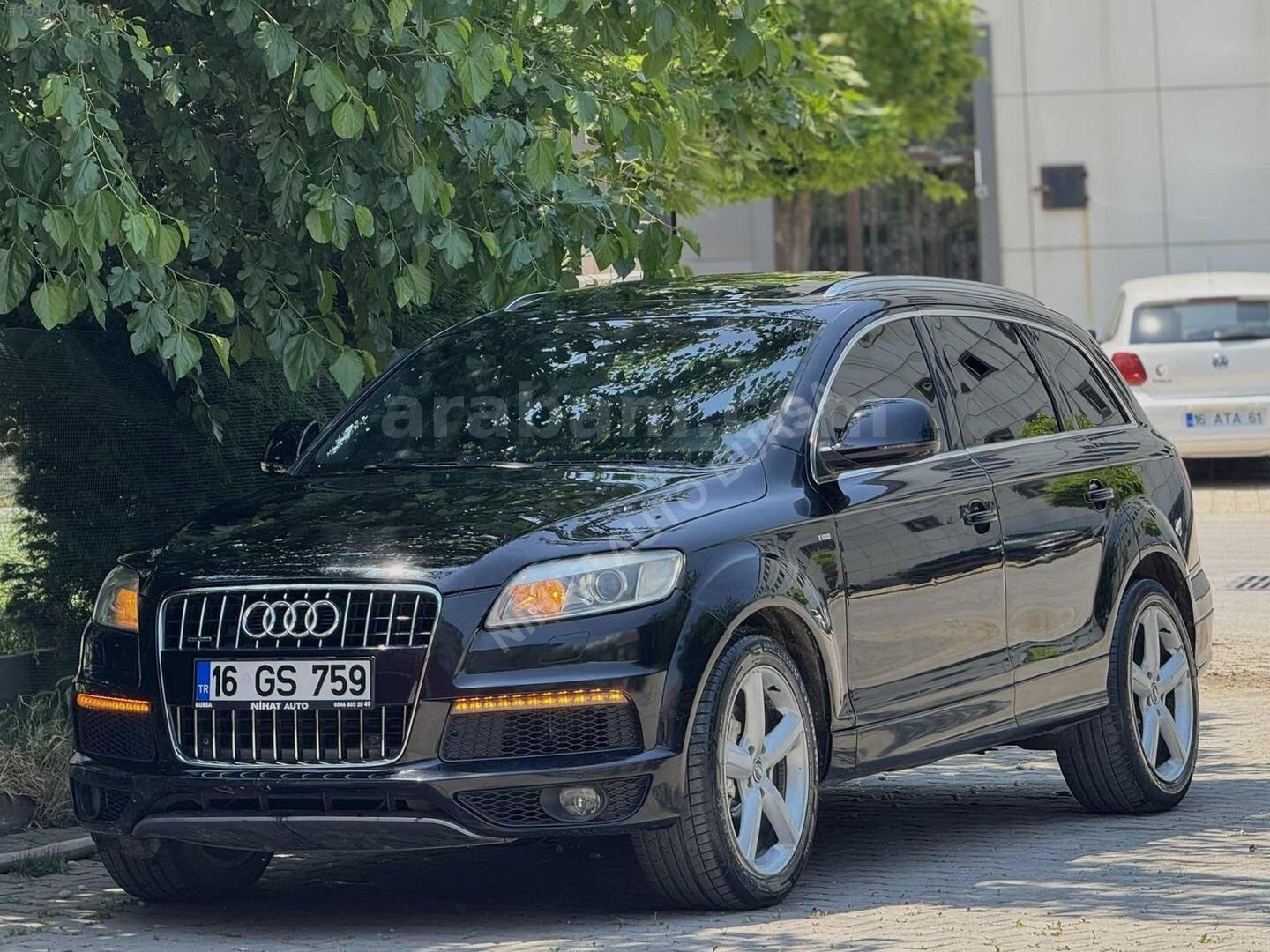 Galeriden Audi Q7 3.0 TDI Quattro 2008 Model Bursa 420.000 km Siyah 6