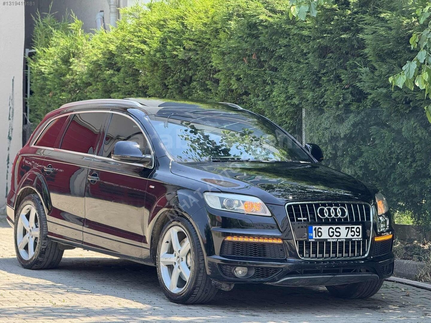 Galeriden Audi Q7 3.0 TDI Quattro 2008 Model Bursa 420.000 km Siyah 2
