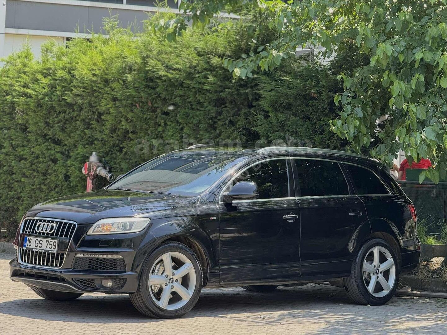 Galeriden Audi Q7 3.0 TDI Quattro 2008 Model Bursa 420.000 km Siyah 5