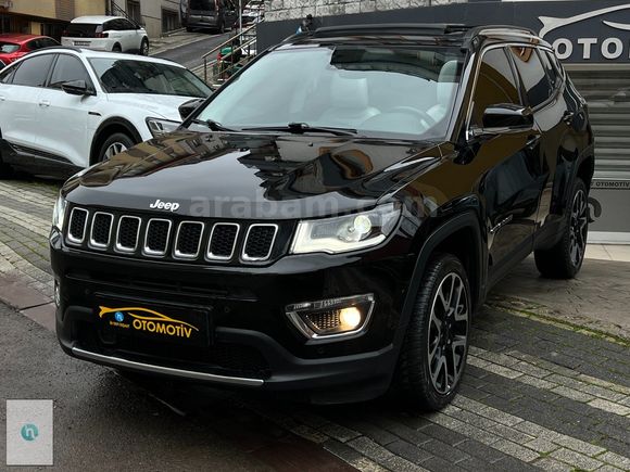2018, 110.000'de! Boyasız! Camtavan! JEEP COMPASS 1.4Limited AWD