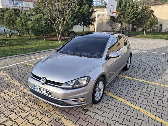 Cam Tavanlı VW Golf 7.5 DSG 1.0 TSi Comfortline 2017  km Gri (titanyum)