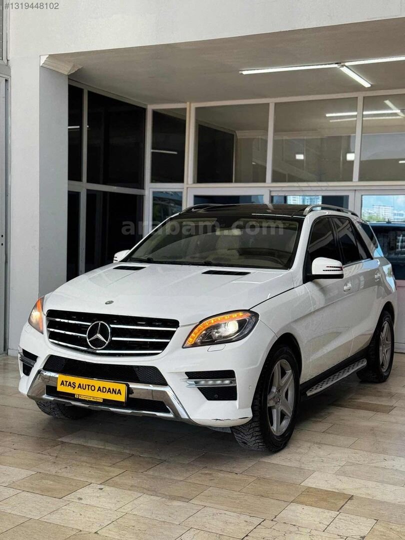 Galeriden Mercedes - Benz ML 350 AMG 2013 Model Adana 320.000 km Beyaz 6