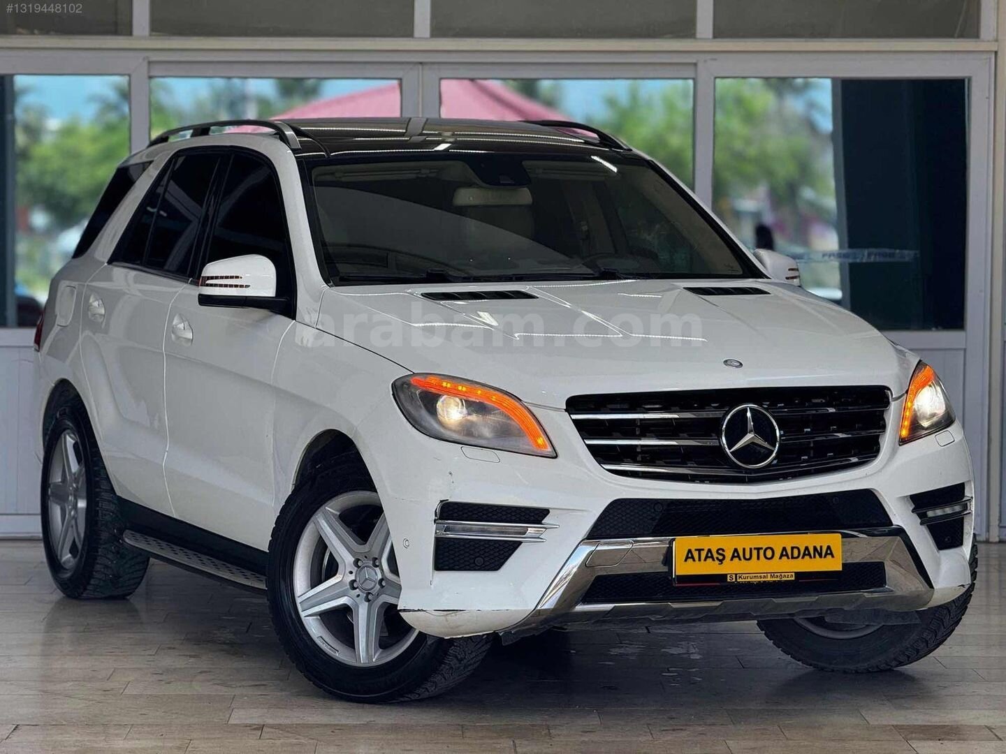 Galeriden Mercedes - Benz ML 350 AMG 2013 Model Adana 320.000 km Beyaz 2