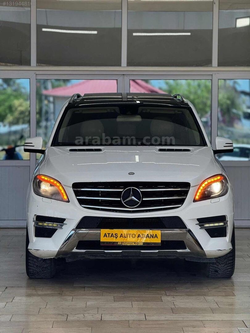 Galeriden Mercedes - Benz ML 350 AMG 2013 Model Adana 320.000 km Beyaz 5