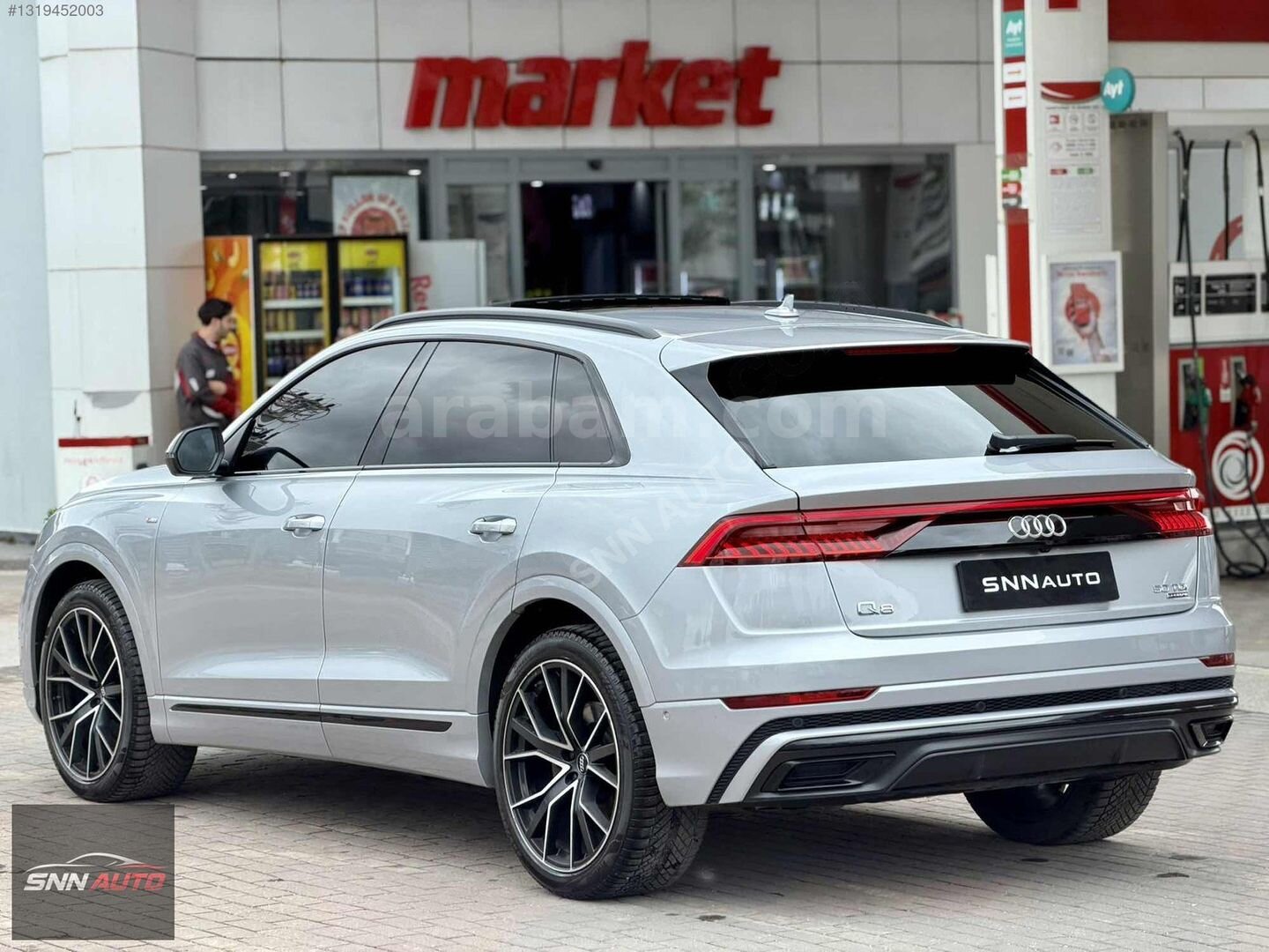 2020 AUDİ BAYİİ Q8 50 TDI QUATTRO S-LİNE+AİR+ARKA AKS+HATASIZ 3