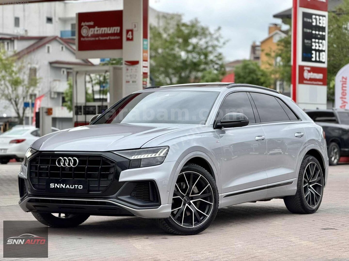2020 AUDİ BAYİİ Q8 50 TDI QUATTRO S-LİNE+AİR+ARKA AKS+HATASIZ 1