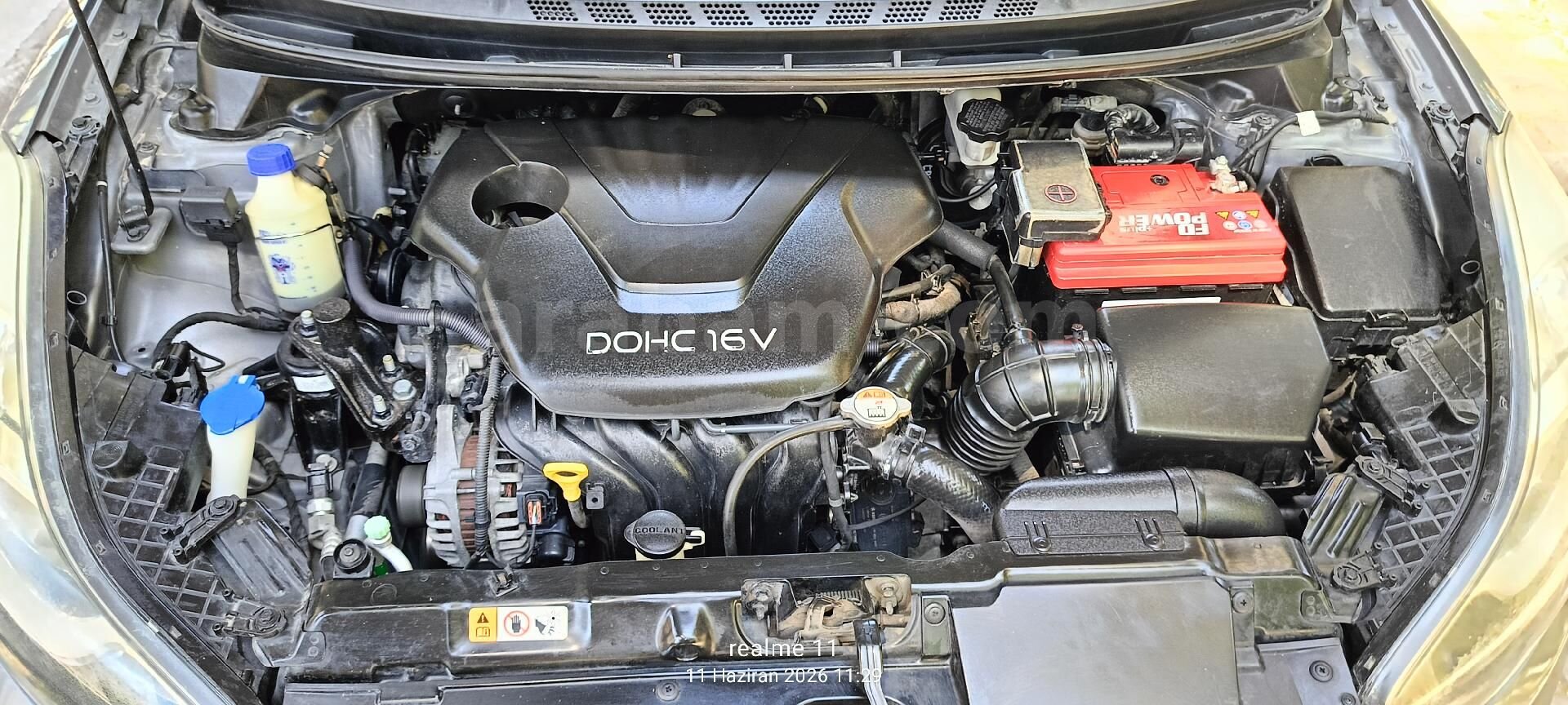 Sahibinden Hyundai Elantra 1.6 D-CVVT Mode Plus 2012 Model İzmir 97.900 km Gri (Gümüş) 6