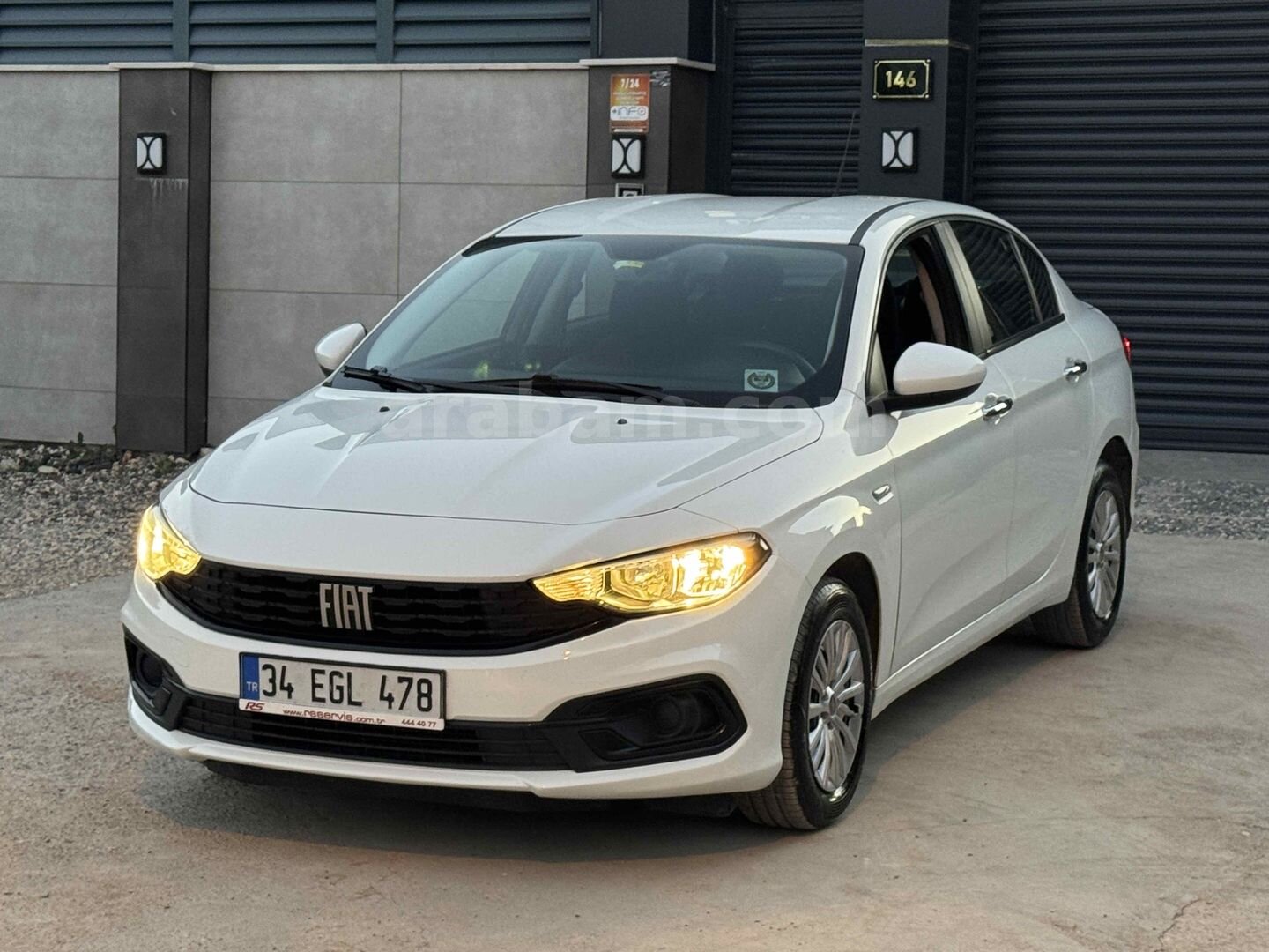 Galeriden Fiat Egea 1.3 Multijet Easy 2021 Model Gaziantep 88.000 km Beyaz 3