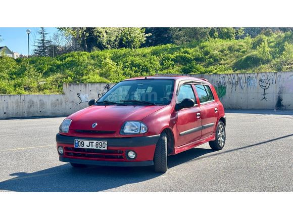OPSİYONLANDI Sahibinden Renault Clio 1.4 RTA klimalı 2001 Model