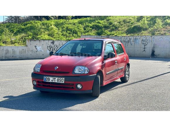 OPSİYONLANDI Sahibinden Renault Clio 1.4 RTA klimalı 2001 Model