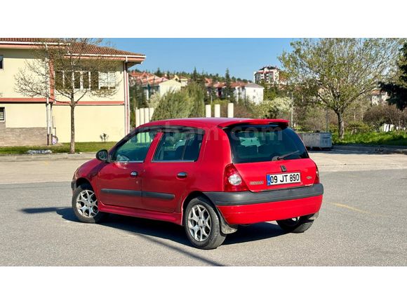 OPSİYONLANDI Sahibinden Renault Clio 1.4 RTA klimalı 2001 Model