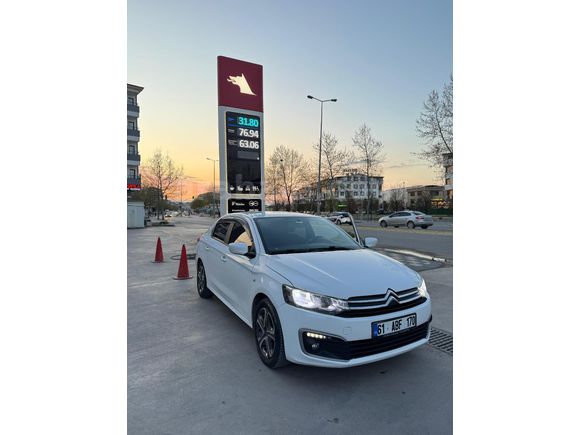 !!!ACİL SATILIK!!!Sahibinden Citroen C-Elysée 1.6 HDi Feel 2017 Model