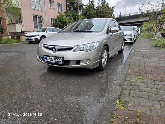 Yeni Yetkili Servis Bakımlı Değişensiz Düşük Km Honda Civic 1.6i VTEC Dream 2007 Model