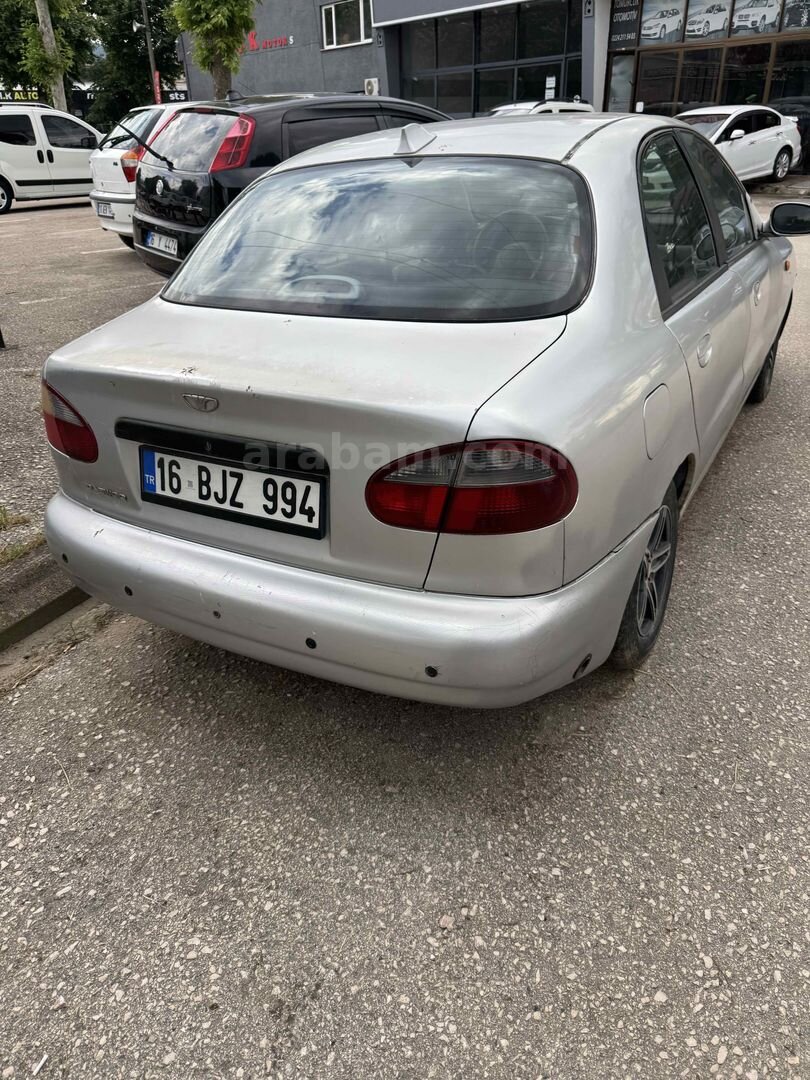 Galeriden Daewoo Lanos 1.5 SE 1998 Model Bursa 428.000 km Gri (Gümüş) 4