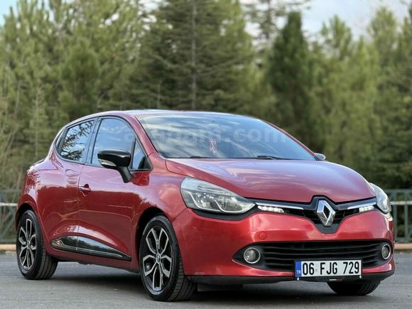 Sahibinden Hatasız Boyasız Tramersiz Renault Clio 1.5 dCi Touch 2016 Model  152.000 km Kırmızı