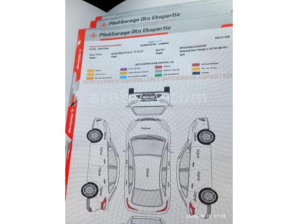 acil satılık Ford Focus 1.6 TDCi Trend X 2017 Model