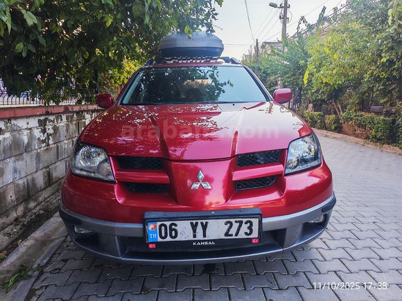 Sahibinden Mitsubishi Outlander 2.4 Sport 2004 Model  Lpg, li Otomatik Kırmızı