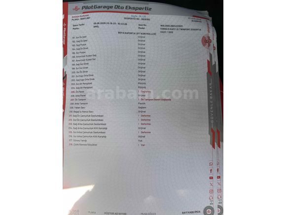 ECZACIDAN TEMİZ SATILIK  OTOMATİK OPEL CORSA