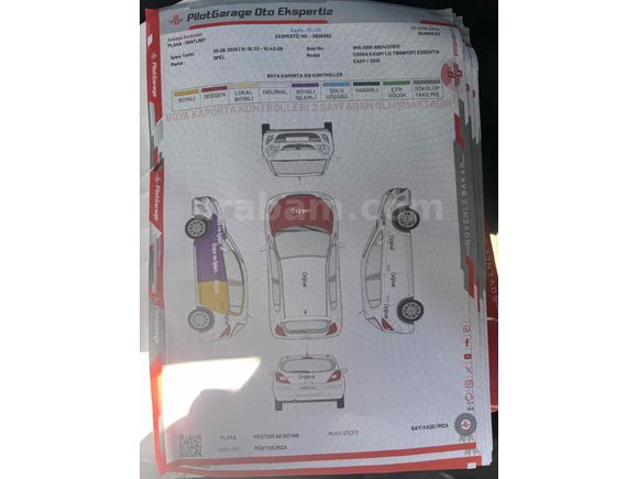 ECZACIDAN TEMİZ SATILIK  OTOMATİK OPEL CORSA
