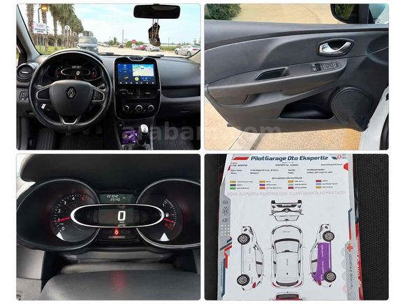 Sahibinden Renault Clio 1.5 dCi Joy 2017 Model  219000 km Beyaz