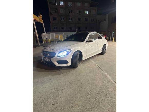 Sahibinden Mercedes - Benz C 200 D AMG İmzalı Seri 2016 Model 2017 çıkışlı - Panoramik cam tavan