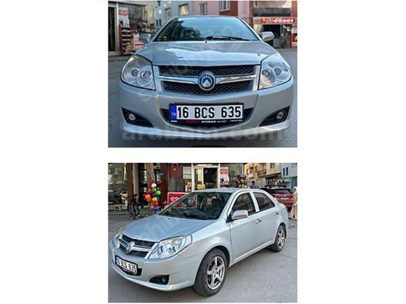 Sahibinden Geely Familia 1.5 Comfort 2010 Model  165.000 km Gri (Gümüş)