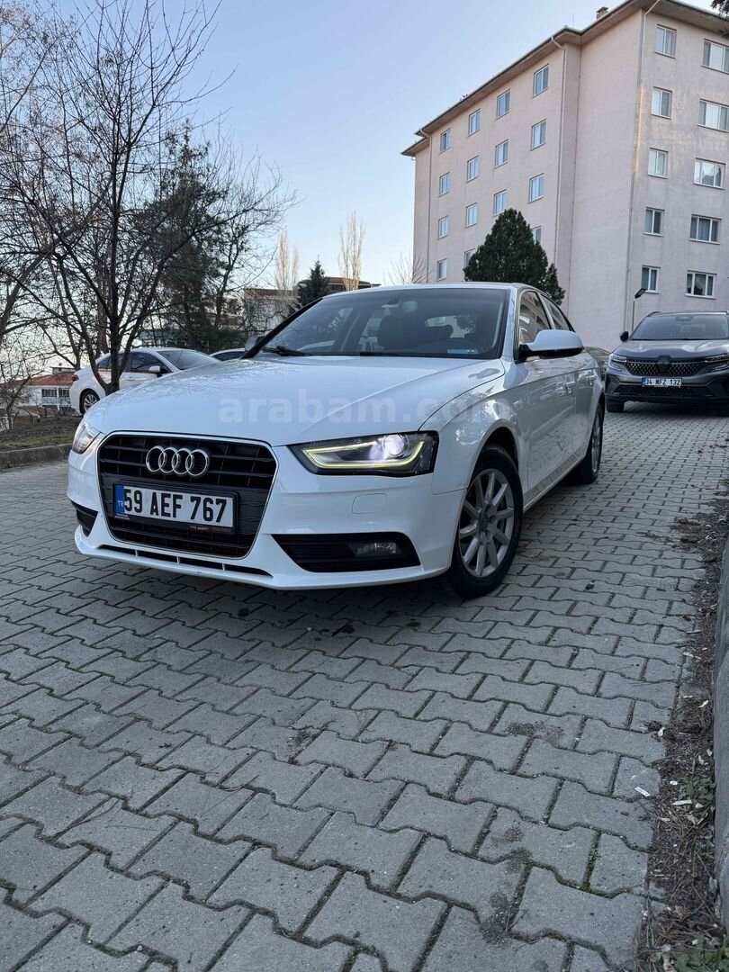 Sahibinden Audi A4 Sedan 2.0 TDI 2014 Model Tekirdağ 207.000 km Beyaz 2