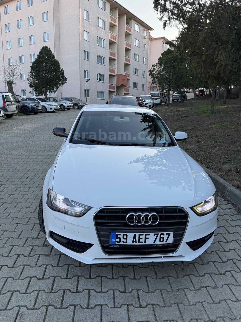 Sahibinden Audi A4 Sedan 2.0 TDI 2014 Model Tekirdağ 207.000 km Beyaz 1