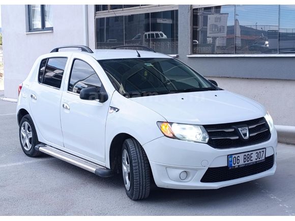 Öğretmenden temiz bakımlı ekstrali Dacia Sandero 1.2 Ambiance 2013 Model