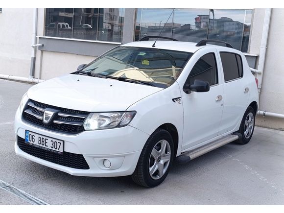 Öğretmenden temiz bakımlı ekstrali Dacia Sandero 1.2 Ambiance 2013 Model