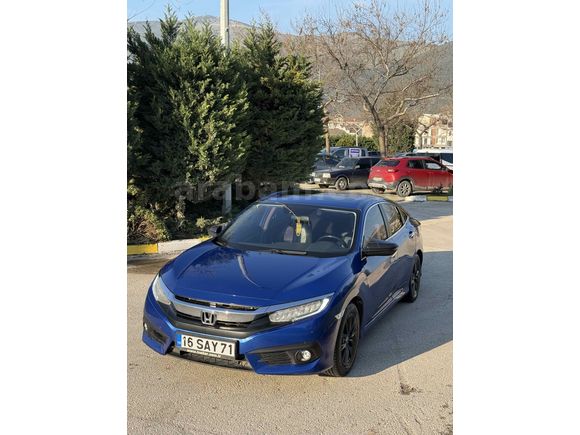 Sahibinden Honda Civic 1.6i VTEC Executive 2017 Model  146.000 km Mavi