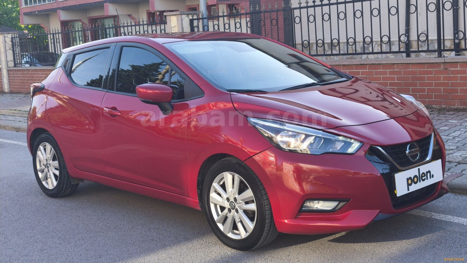 Galeriden Nissan Micra 1.2 Tekna 2020 Model Çanakkale 118.000 km Kırmızı 1