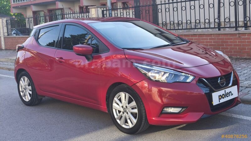 Galeriden Nissan Micra 1.2 Tekna 2020 Model Çanakkale 118.000 km Kırmızı
