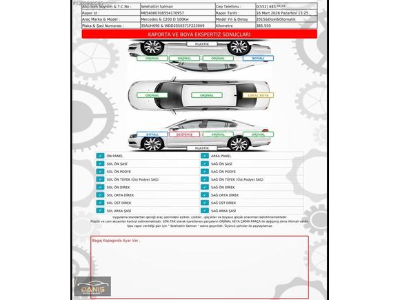 Tr En Uygunu Mercedes C200 BlueTech 136 Bg Dizel