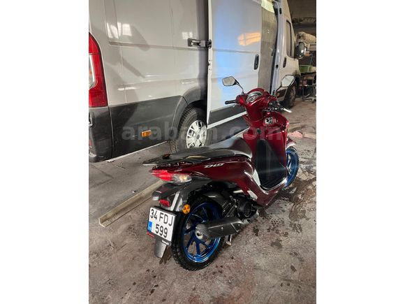 2021 Model Honda Dio 110 2022 Çıkışlı Bordo
