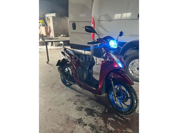 2021 Model Honda Dio 110 2022 Çıkışlı Bordo