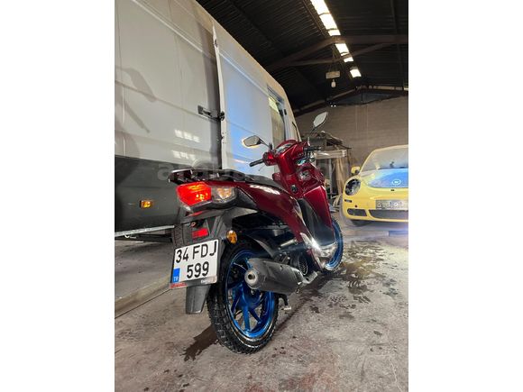 2021 Model Honda Dio 110 2022 Çıkışlı Bordo
