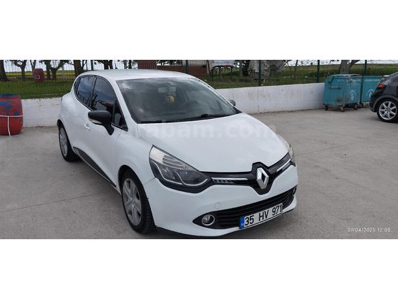 Sahibinden Renault Clio 1.5 dCi Touch 2014 Model Kırklareli 163.000 km Beyaz