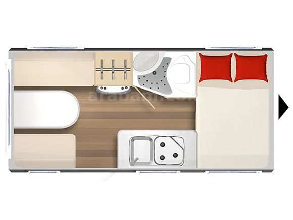 Bürstner 4.30 (2021 Model) Çok temiz Karavan