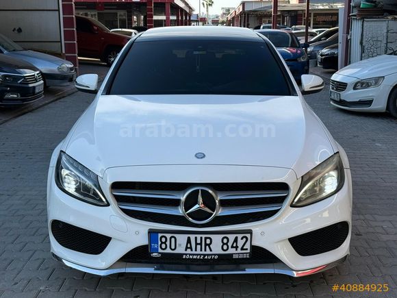 2017 MERCEDES C200 TAM BAKIMLI ORJ 204KM LOKAL BOYALİ