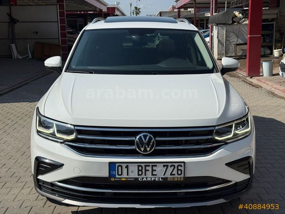 2022TİGUAN 1,5 TSİ ELEGNCE CAM TAVAN HAYALET TAM BAKIMLI 1BOYALI