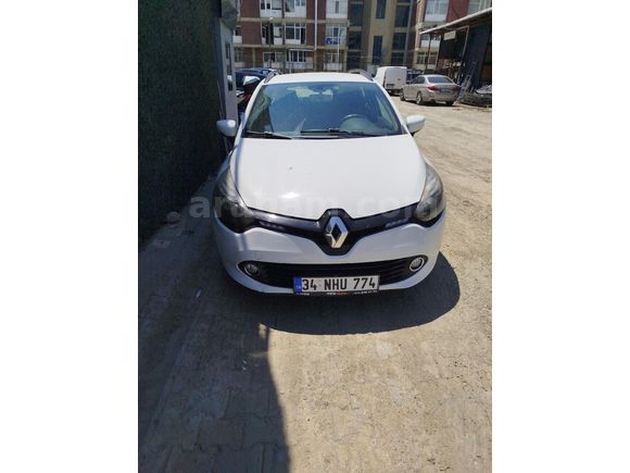 Sahibinden Renault Clio 1.5 dCi SportTourer Joy 2014 Model  243.750 km Beyaz