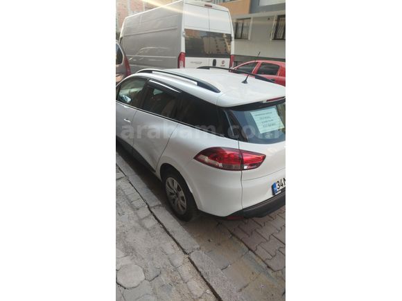 Sahibinden Renault Clio 1.5 dCi SportTourer Joy 2014 Model  243.750 km Beyaz