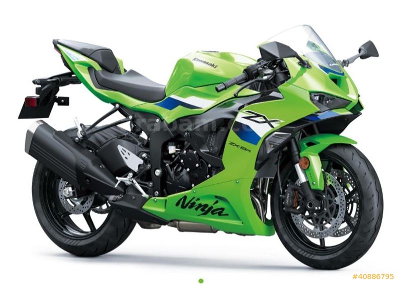 Galeriden Kawasaki Ninja ZX 6R 2026 Model Bursa 0 km Yeşil