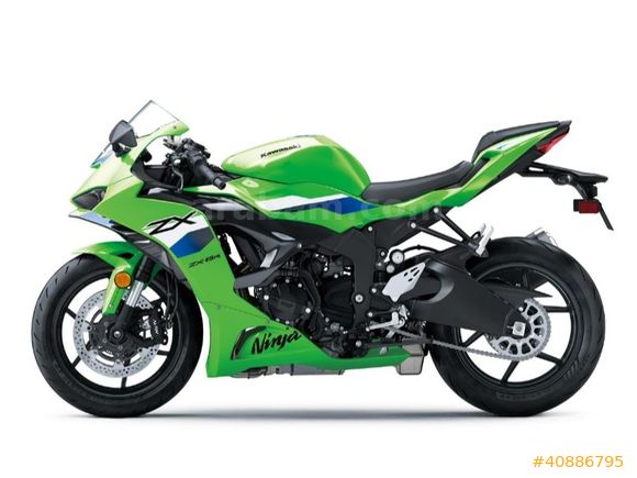 Galeriden Kawasaki Ninja ZX 6R 2026 Model Bursa 0 km Yeşil