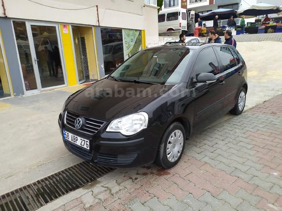 Sahibinden Volkswagen Polo 1.4 Trendline 2008 Model  166.000 km Siyah