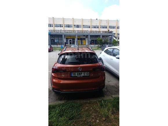 Sahibinden Fiat Egea Cross 1.4 Fire Urban 2021 Model Bursa 80.000 km Turuncu