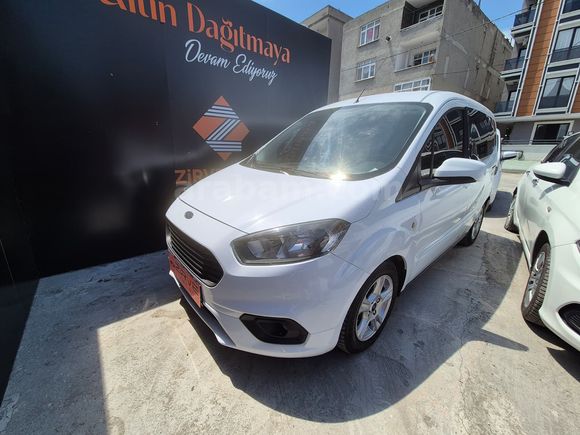 FORD COURİER 2020 DELUX OTOMOBİL 1.5TDCİ DİZEL-48 AY VADE İMKANI-