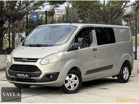 2016 - FORD CUSTOM - 5+1+DELUX+DEĞİŞENSİZ+ÖZEL ÜRETİM+KLİMALI!