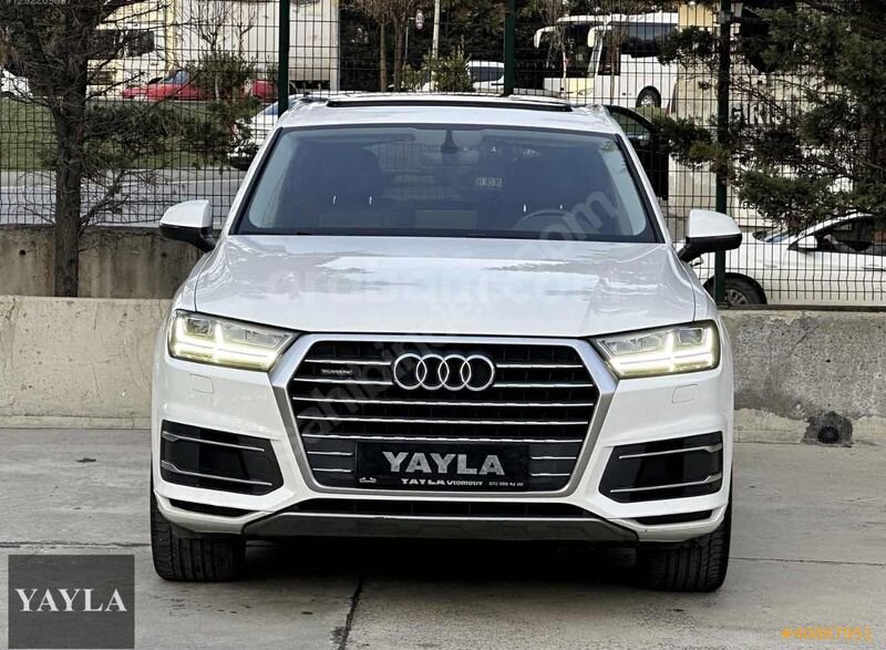 2018 - AUDİ Q7 - 4X4+252HP+BOYASIZ+DEĞİŞENSİZ+TRAMERSİZ+EMSALSİZ